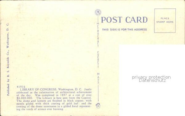 Washington DC Library of Congress – Bild 2