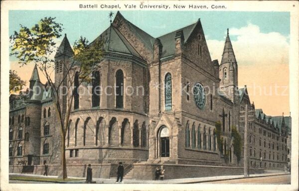 New Haven Connecticut Battell Chapel Yale University