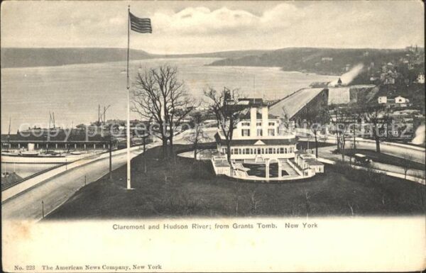 New York City Claremont and Hudson River view from Gr