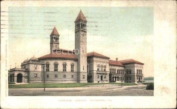 Pittsburg Pennsylvania Carnegie Library