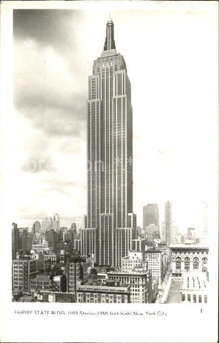 New York City Empire State Building Skyscraper