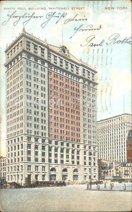 New York City White Hall Building