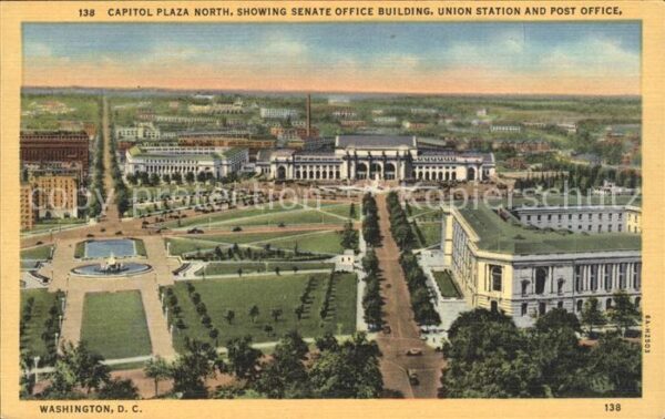 Washington DC Capitol Plaza North Senate Office Build