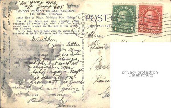 Chicago Illinois London Guarantee and Accident Company B – Bild 2