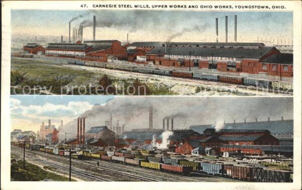 Youngstown Ohio Carnegie Steel Mills