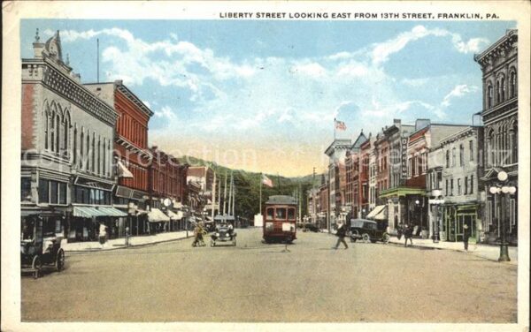Franklin Pennsylvania Liberty Street