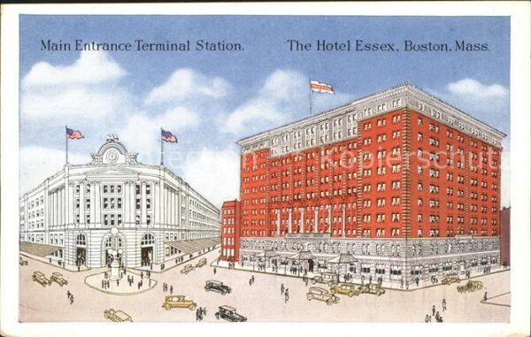 Boston Massachusetts Terminal Station Hotel Essex