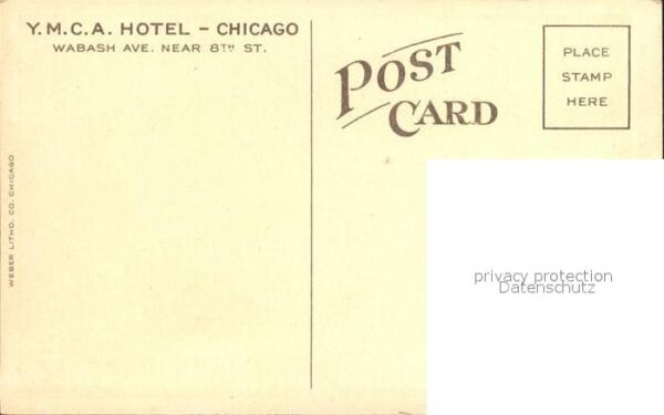 Chicago Illinois YMCA Hotel – Bild 2
