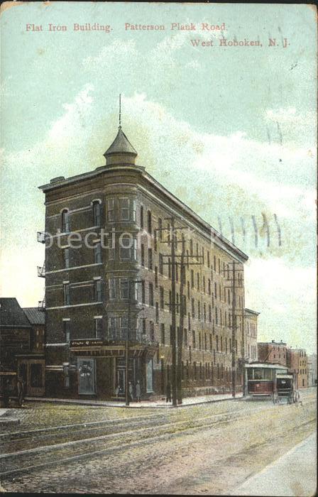 Hoboken New Jersey Flat Iron Building Patterson Plank Road