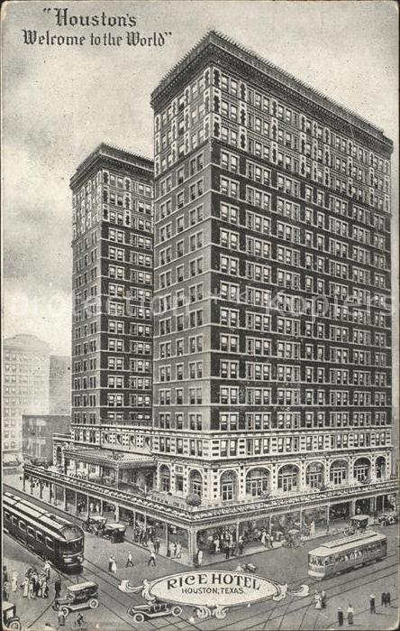 Houston  Texas USA Rice Hotel