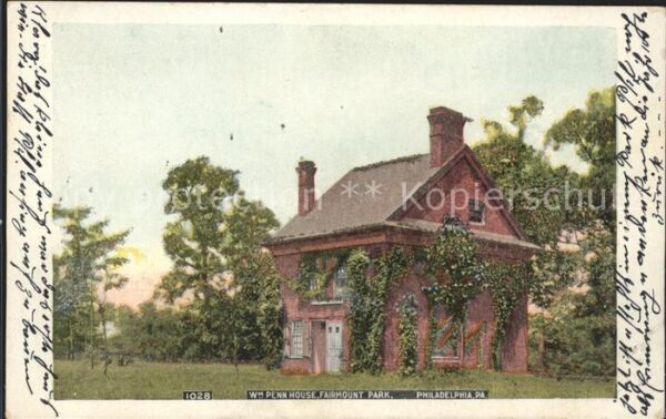Philadelphia Pennsylvania Penn House Fairmount Park