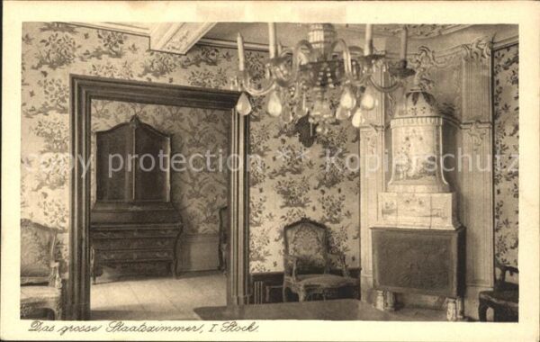 Goethe Johann Wolfgang von Grosses Staatszimmer I. Stock Goethehau