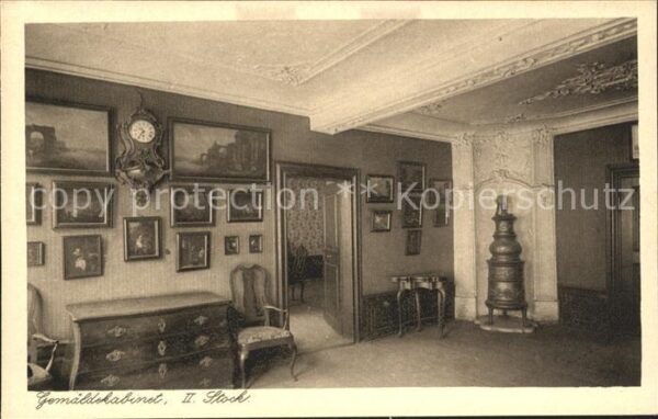 Goethe Johann Wolfgang von Gemäldekabinett II. Stock Goethehaus Fr