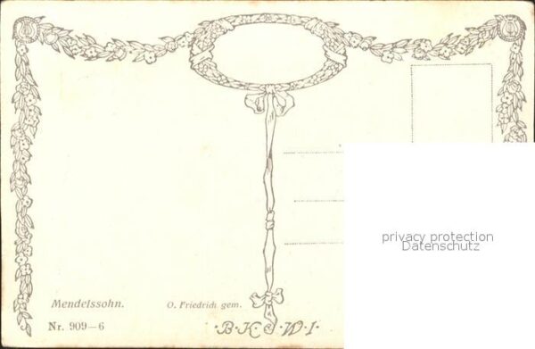 Persoenlichkeiten Mendelssohn Frühlingslied O. Friedrich – Bild 2