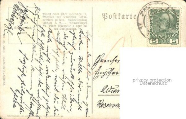 Verlag Schulverein Nr. 661 Gebet Gedicht Vater ich preise dich – Bild 2