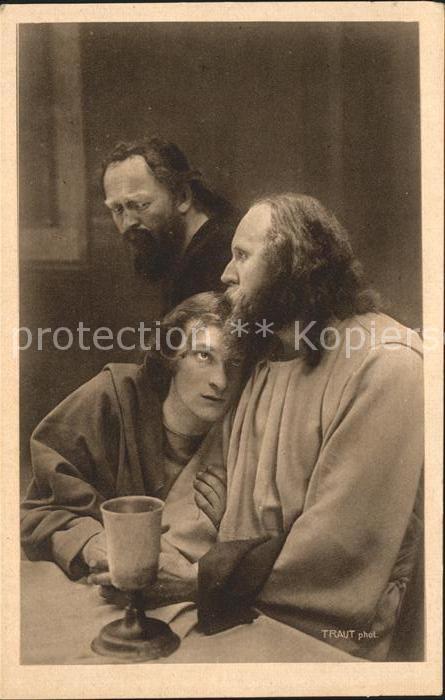 Passionsspiele Oberammergau Abendmahlszene Nr. 72