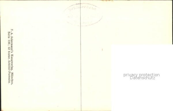 Schiller Friedrich Totenbett gez. F. Jagemann – Bild 2