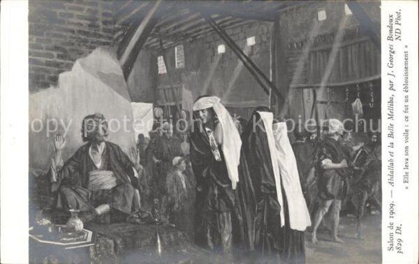 Verlag Salon de 1909 Nr. 3829 Abdallah la Belle Melliba