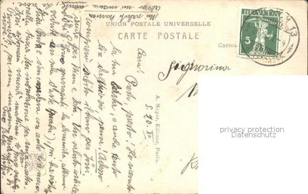 Verlag Salon de 1910 Nr. 150 L. Cavallier Le Precurseur – Bild 2