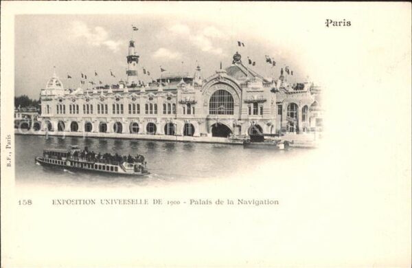 Exposition Universelle Paris 1900 Palais de la Navigation