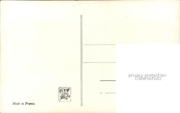 Kuenstlerkarte R. Ernst Reverie du soir a la corne d_o – Bild 2