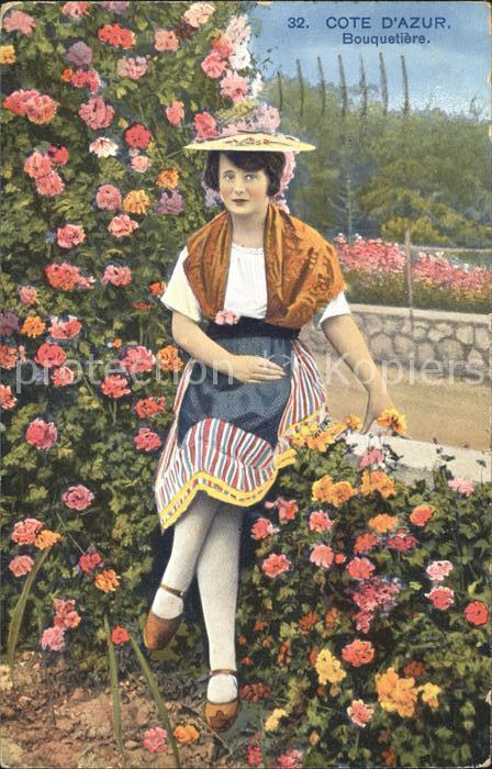 Trachten Cote d_Azur Bouquetiere Blumen