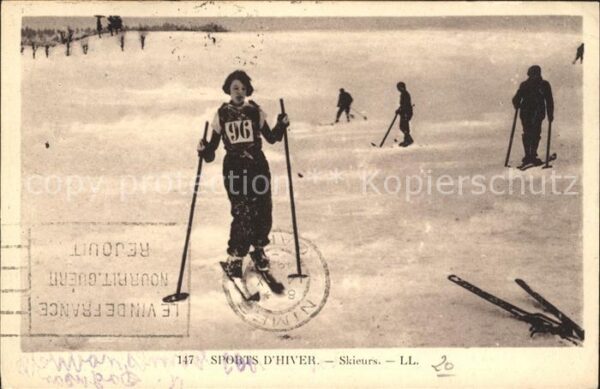 Skisport Skifahrerin Skieurs