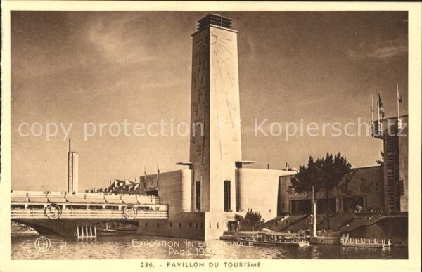 Exposition Internationale Paris 1937 Pavillon du Tourisme