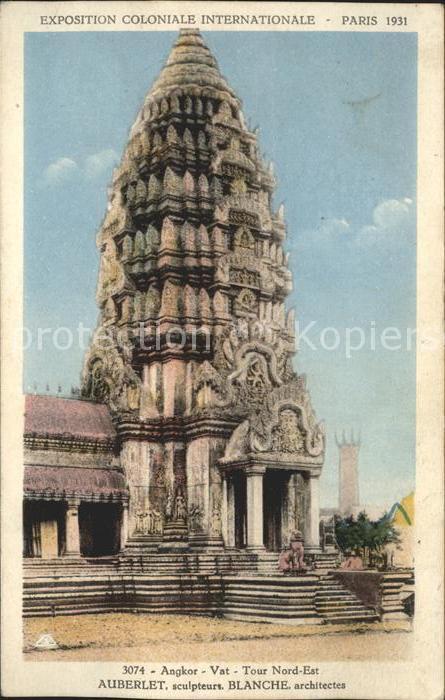 Exposition Coloniale Internationale Pari Angkor-Vat