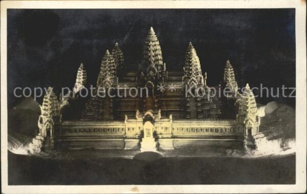 Exposition Coloniale Internationale Pari Les Arts Coloniaux Indo-Chine Angkor-Va