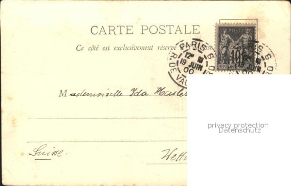 Exposition Universelle Paris 1900 Pavillons Etrangers Italie-Turquie-Etat – Bild 2