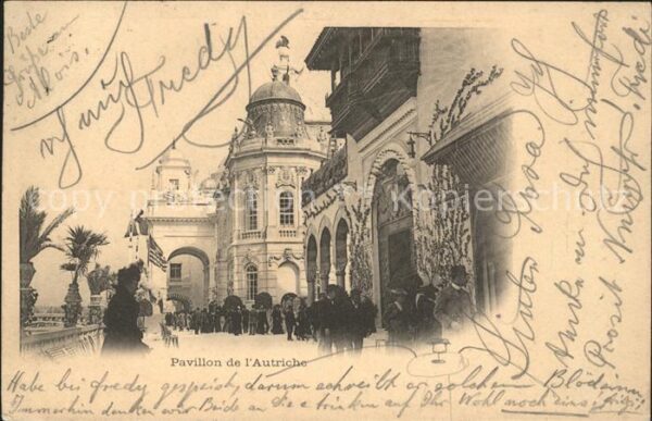 Exposition Universelle Paris 1900 Pavillon de l'Autriche