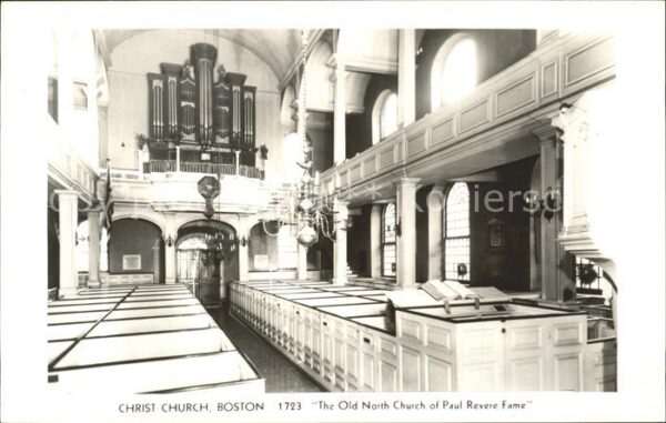 Kirchenorgel Christ Church Boston