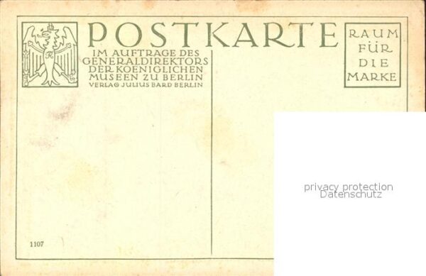 Kuenstlerkarte Frans Hals D.Ä. Singender Knabe Nr. 110 – Bild 2