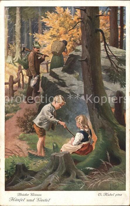 Maerchen Sagen Hänsel und Gretel Gebrüder Grimm Künstl