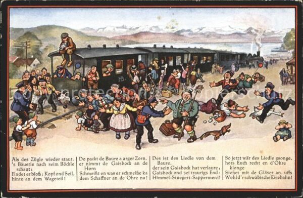 Schwaebische Eisenbahn Lied Humor