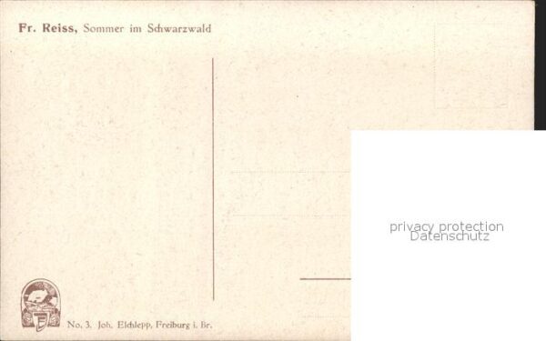 Reiss Fritz Sommer im Schwarzwald Nr. 3 – Bild 2