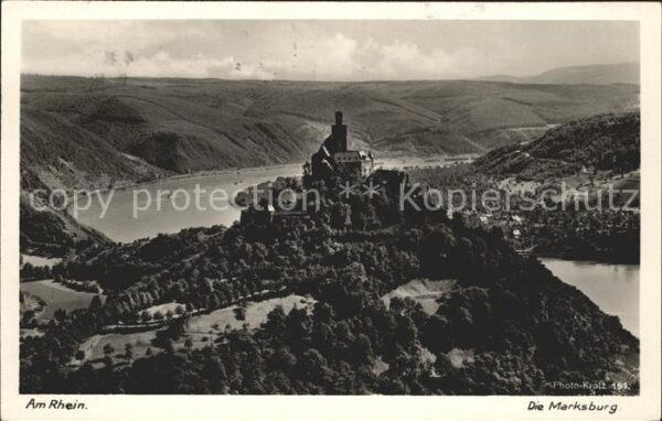 Foto Kratz Nr. 151 Marksburg