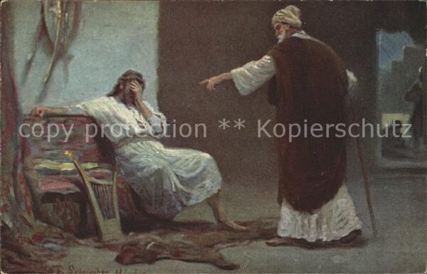 Leinweber R. Alttestamentliche Bilder Nr. 34 Nathans