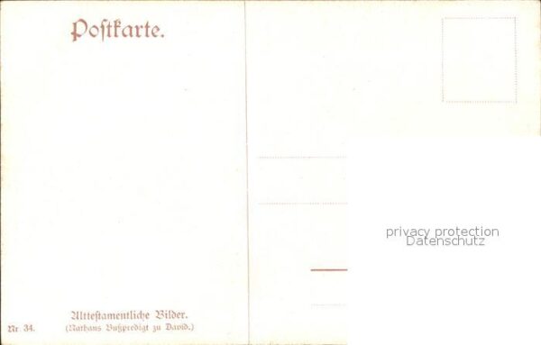 Leinweber R. Alttestamentliche Bilder Nr. 34 Nathans – Bild 2