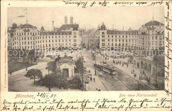 Strassenbahn München Karlsrondell