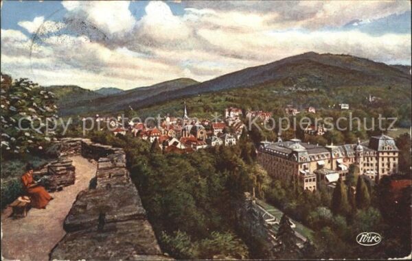 Verlag WIRO Wiedemann Nr. 2871 Badenweiler Römerbad Blauen