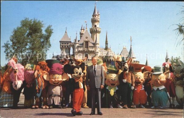 Disneyland California Sleeping Beauty's Castle Walt Disney Mi