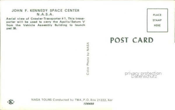 Raumfahrt John F. Kennedy Space Center NASA Fiege – Bild 2
