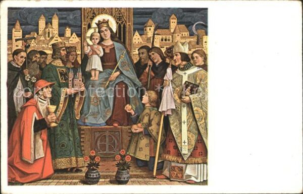 Schiestl M. Maria die Königin aller Heiligen Nr. 18