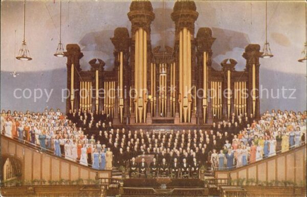 Kirchenorgel Mormon Temple Square Salt Lake City Uta