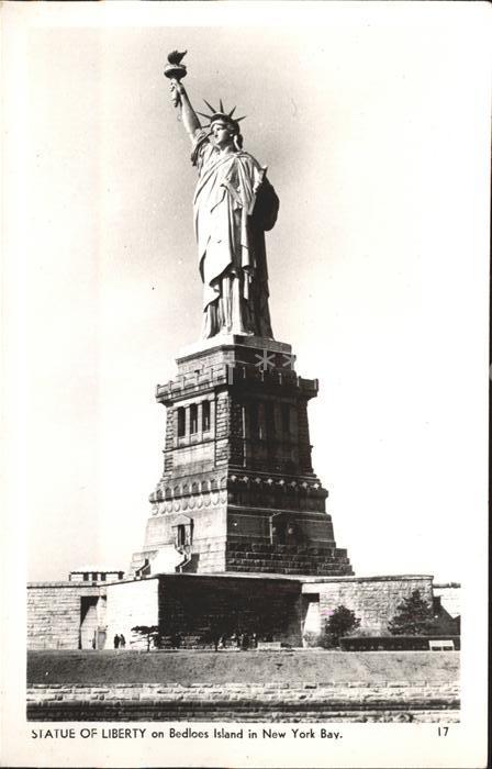 Statue of Liberty Bedloes Island New York Bay