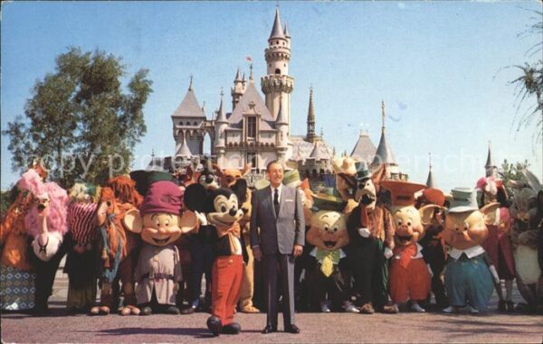 Disneyland California Sleeping Beauty's Castle Walt Disney Mi
