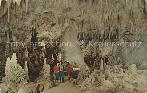 Hoehlen Caves Grottes Crystal Spring Dome Carlsbad Caverns Na
