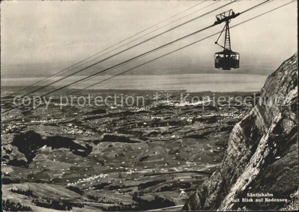 Seilbahn Säntis Bodensee